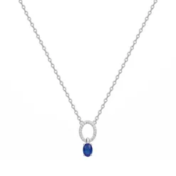 Collier Femme EDORA ARGENT 925/1000 et Spinelle