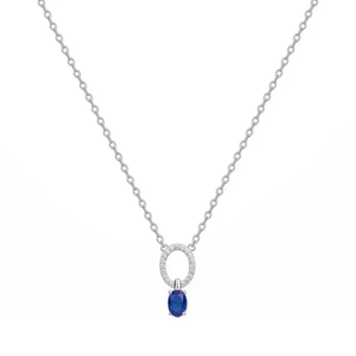 Collier Femme EDORA ARGENT 925/1000 et Spinelle