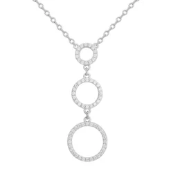 Collier Femme EDORA ARGENT 925/1000 et Oxydes 70700949
