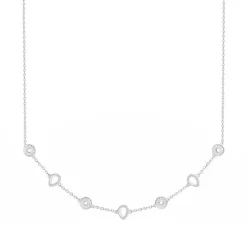 Collier Femme EDORA ARGENT 925/1000 et Oxydes