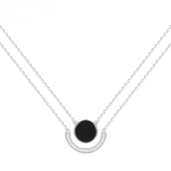 Collier Femme EDORA ARGENT 925/1000 Céramique et Oxydes