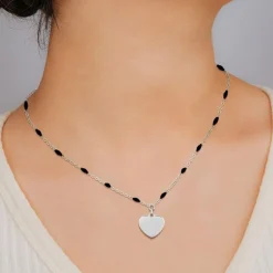 Collier Femme EDORA Coeur Acier Argenté EDO432245