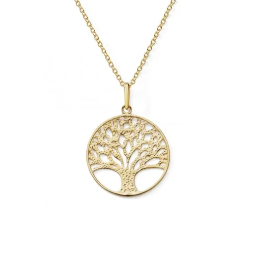 Collier Femme EDORA COLLECTION ESSENTIAL ARBRE DE VIE Or Jaune 375/1000