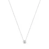 Collier Femme EDORA OR 375/1000 Blanc Diamant
