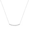 Collier Femme EDORA OR 375/1000 Blanc Oxyde de Zirconium