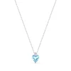 Collier Femme EDORA OR 375/1000 Blanc Topaze