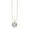 Collier Femme EÏKO OR 750/1000 Jaune et Diamant de Synthèse LCN30725D