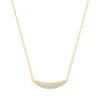 Collier femme empierré EDORA PLAQUE OR et oxydes