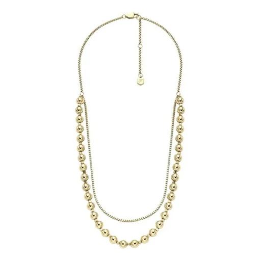 Collier Femme FOSSIL Acier Doré et perles All Stacked Up JA7248710