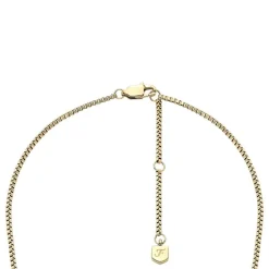 Collier Femme FOSSIL Acier Doré et perles All Stacked Up JA7248710