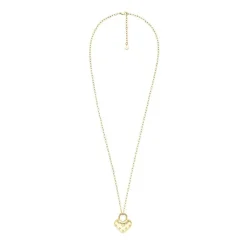 Collier Femme FOSSIL Cœurs Sadie All My Love Acier Doré JF04829710