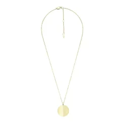 Collier Femme Fossil Harlow Linear Texture Acier Doré JF04534710