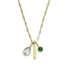 Collier Femme FOSSIL SADIE SEASONAL SPARKLE Acier Doré