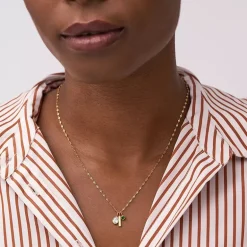 Collier Femme FOSSIL SADIE SEASONAL SPARKLE Acier Doré