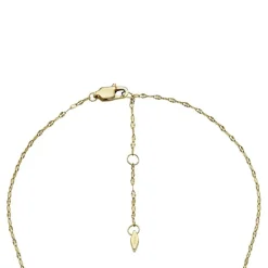 Collier Femme FOSSIL SADIE SEASONAL SPARKLE Acier Doré