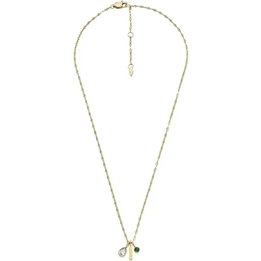 Collier Femme FOSSIL SADIE SEASONAL SPARKLE Acier Doré