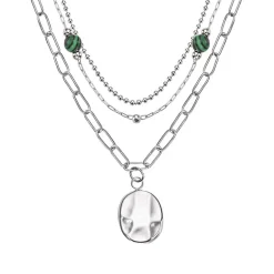 Collier Femme GO MADEMOISELLE Acier Argenté 608561