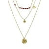Collier Femme GO MADEMOISELLE TRIPLE TOUR Acier Doré