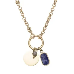 Collier Femme GO MADEMOISELLE Acier Doré 608570