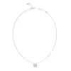 Collier Femme Guess Bijoux Chrysalis Acier Argenté et Oxydes JUBN04107JWRH