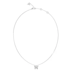 Collier Femme Guess Bijoux Chrysalis Acier Argenté et Oxydes JUBN04107JWRH