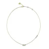 Collier femme Guess Bijoux Infini Acier Doré et Strass JUBN03264JWYG