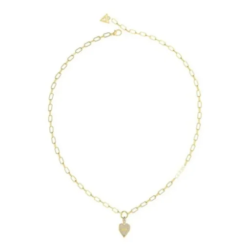 Collier femme Guess Bijoux Acier Doré et Strass JUBN03249JWYG