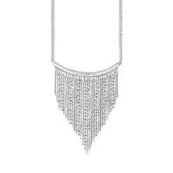 Collier Femme GUESS CHAIN WATERFALL Acier Argenté