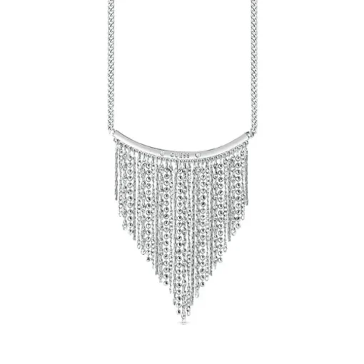 Collier Femme GUESS CHAIN WATERFALL Acier Argenté