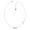 Collier Femme GUESS ETERNAL LOVE métal argenté et strass