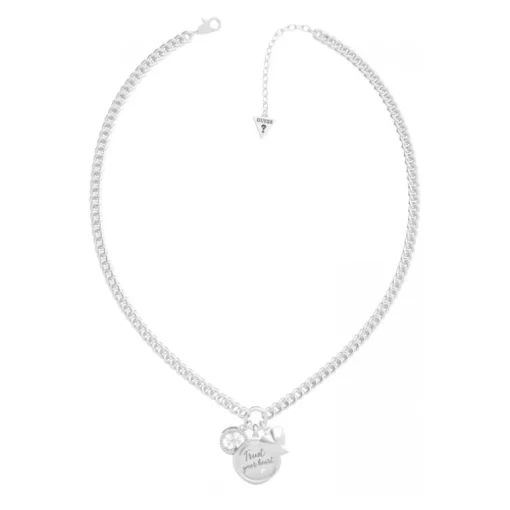 Collier Femme GUESS GUESS MY FEELINGS métal argenté et strass