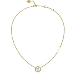 Collier Femme GUESS LIFE IN 4G Acier Doré