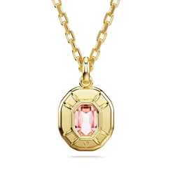 Collier Femme Imber Swarovski Métal Doré et Cristal Rose 5682531