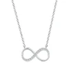 Collier Femme Infini ARGENT 925/1000 et Oxydes