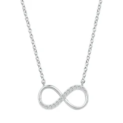 Collier Femme Infini ARGENT 925/1000 et Oxydes