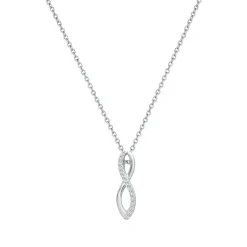 Collier Femme Infini ARGENT 925/1000 et Oxydes