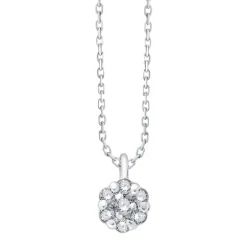 Collier Femme KELSEY M OR 750/1000 Blanc et Diamants CN30446DW
