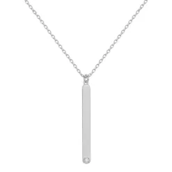 Collier Femme La Garçonne So Addict ARGENT 925/1000 et Diamant 20700036