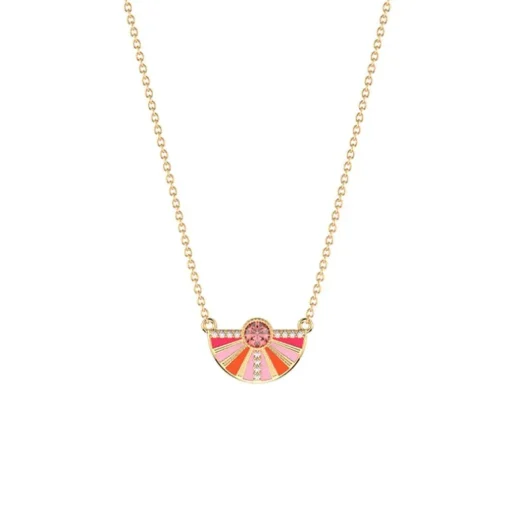Collier Femme LES CADETTES SUNRISE Laiton Doré