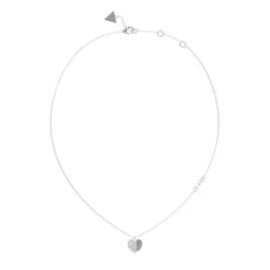 Collier femme LOVELY Guess Bijoux Acier Argenté et strass JUBN03035JWRH