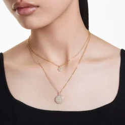 Collier Femme multiple Sublima Swarovski Métal Doré 5683442