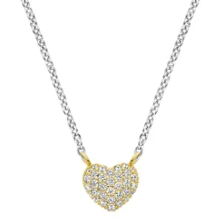 Collier Femme Necklace TI SENTO ARGENT 925/1000 Bicolore et Oxydes 3899ZY