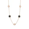 Collier Femme ONE MORE Pantelleria OR Rose 750/1000 avec Œil de Faucon