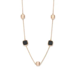 Collier Femme ONE MORE Pantelleria OR Rose 750/1000 avec Œil de Faucon