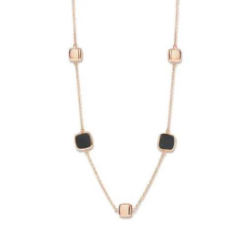 Collier Femme ONE MORE Pantelleria OR Rose 750/1000 avec Œil de Faucon