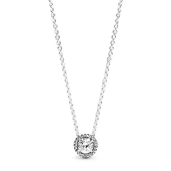 Collier Femme PANDORA HALO SCINTILLANT ROND Argent 925/1000