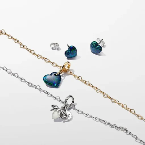 Collier Femme Pandora Moments Cœurs Imbriqués 363334C00