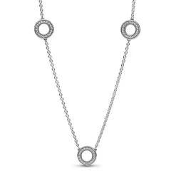 Collier Femme Pandora Signature Cercle 393162C01
