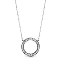 Collier Femme Pandora Signature Cercle Scintillant 590514CZ
