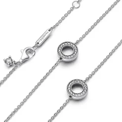 Collier Femme Pandora Signature Cercle 393162C01
